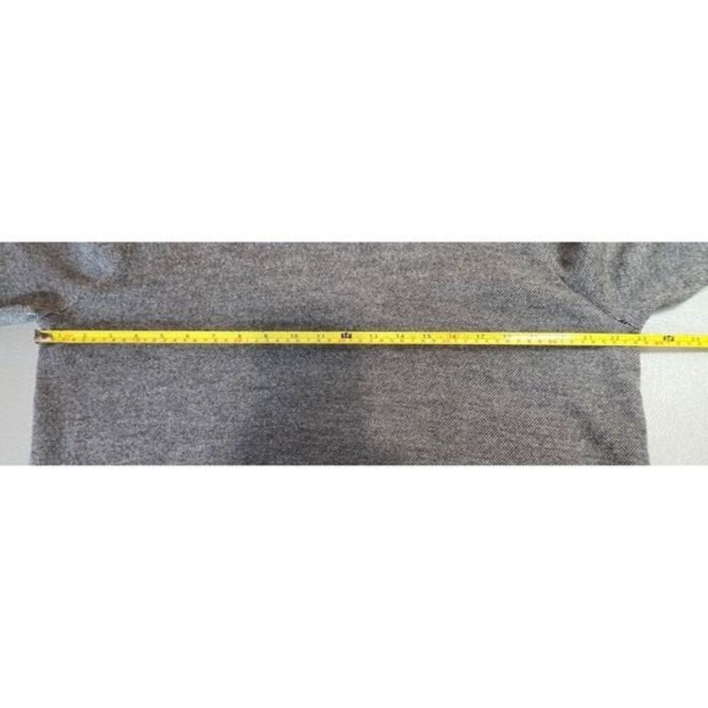 Untuckit Mens XXL Gray Black Spitler Merino Wool Two Tone Sweater - Picture 6 of 11